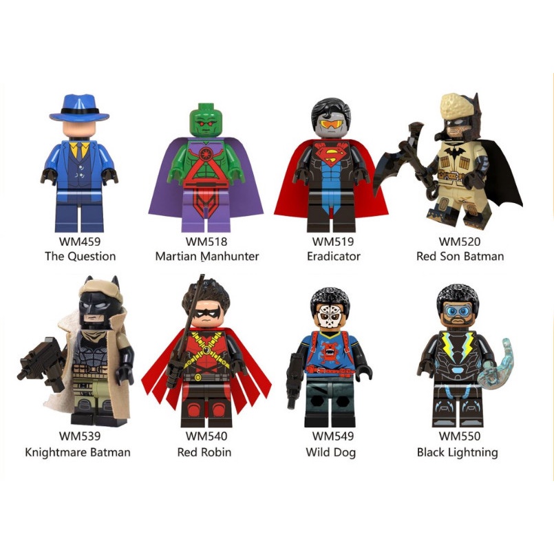 Đồ chơi lắp ráp Minifigures nhân vật DC WM6038