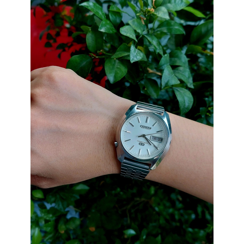 Đồng hồ nam Citizen CosmoTron pin kim trôi hàng Si