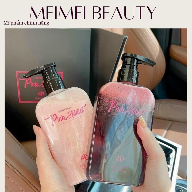 Sữa tắm nước hoa PiNK ADDICT 420ML DIY tự pha Hương thơm quyến rũ và bí ẩn Lưu hương lâu dưỡng ẩm sáng da mờ thâm ST02 | BigBuy360 - bigbuy360.vn