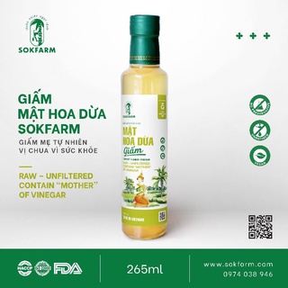 Giấm mật hoa dừa Sokfarm