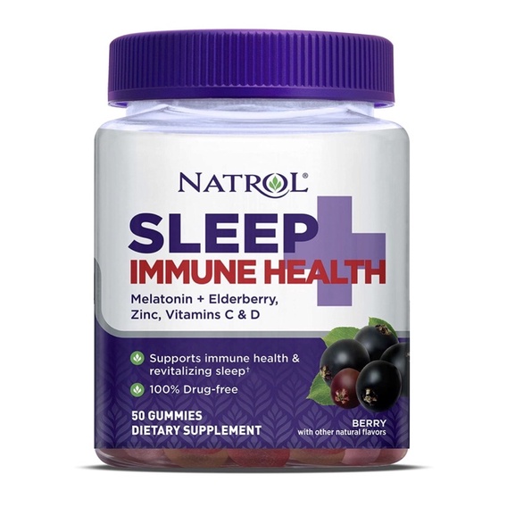 Kẹo dẻo ngủ ngon Natrol Melatonin gummies 90 viên 10 mg/180v 5mg/60v/