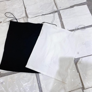 Áo croptop hai dây basic dễ phối đồ