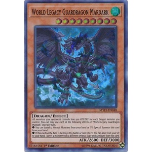 Thẻ bài Yugioh - TCG - World Legacy Guardragon Mardark / MYFI-EN048'