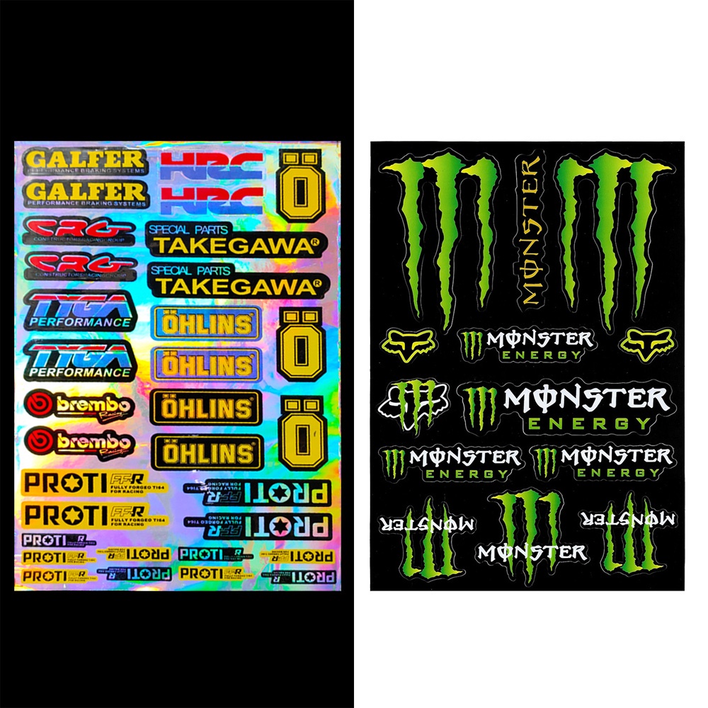 SUZUKI YAMAHA Sticker laser Cầu Vồng Dán Trang Trí Xe Mô Tô Yamahaa
