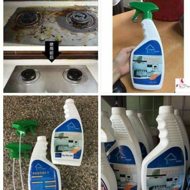 Chai xịt tẩy rửa đa năng Hàn Quốc 500ml [Giá sỉ] [Sãn hàng]