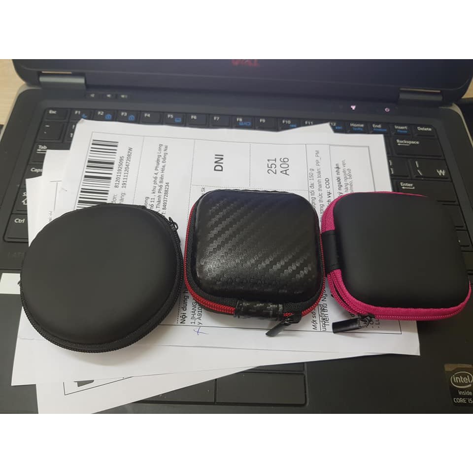 [Freeship đơn 50k] Bao da đựng tai nghe Iphone, samsung, akg..hàng chất lượng | BigBuy360 - bigbuy360.vn
