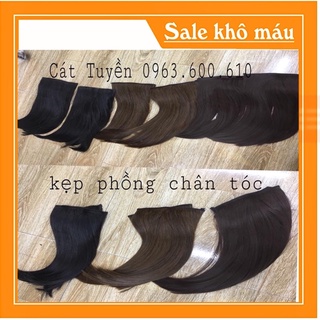 Phím kẹp phồng chân tóc, tóc giả kẹp phồng tóc