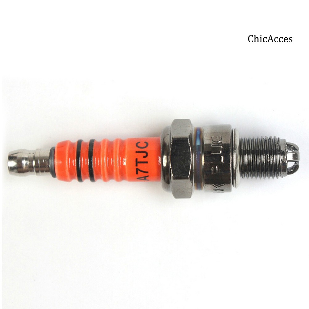 1 Bugi Đánh Lửa A7Tc A7Tjc 3 Điện Cực Gy6 50cc-125cc Cho Xe Tay Ga Atv