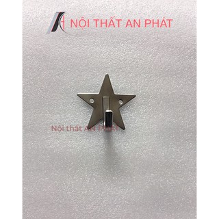 móc áo inox móc treo quần áo nhỏ móc hình ngôi sao tiện dụng trong gia đình