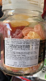 Kẹo trái cây Fruit Candies Cavendish & Harvey