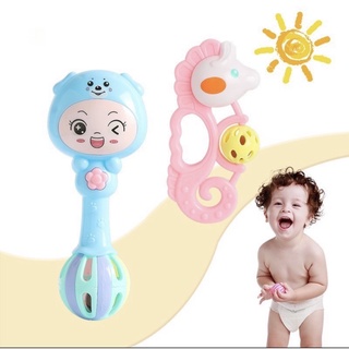 Xúc xắc lục lạc cho bé 7 món