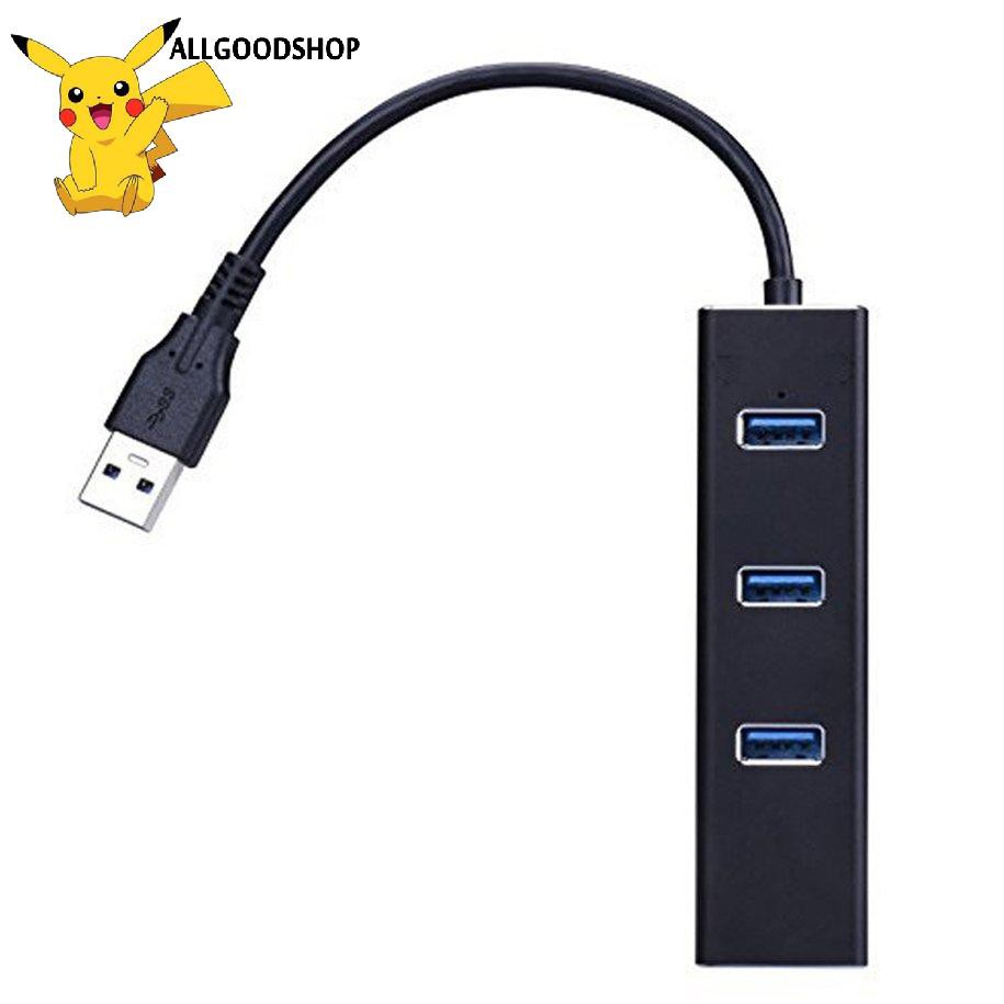 Hub Chia 3 Cổng USB 3.0 Và Cổng Ethernet LAN Rj45 10/100/1000 Mbps