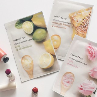 COMBO 5 Mặt nạ giấy Innisfree