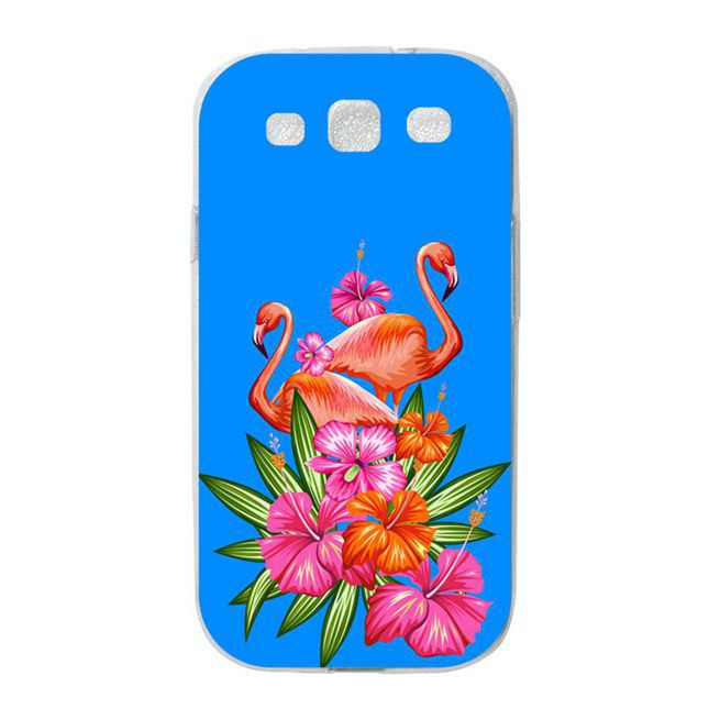 Ốp điện thoại silicon in hình vẽ dễ thương cho Samsung Galaxy S3 I9300