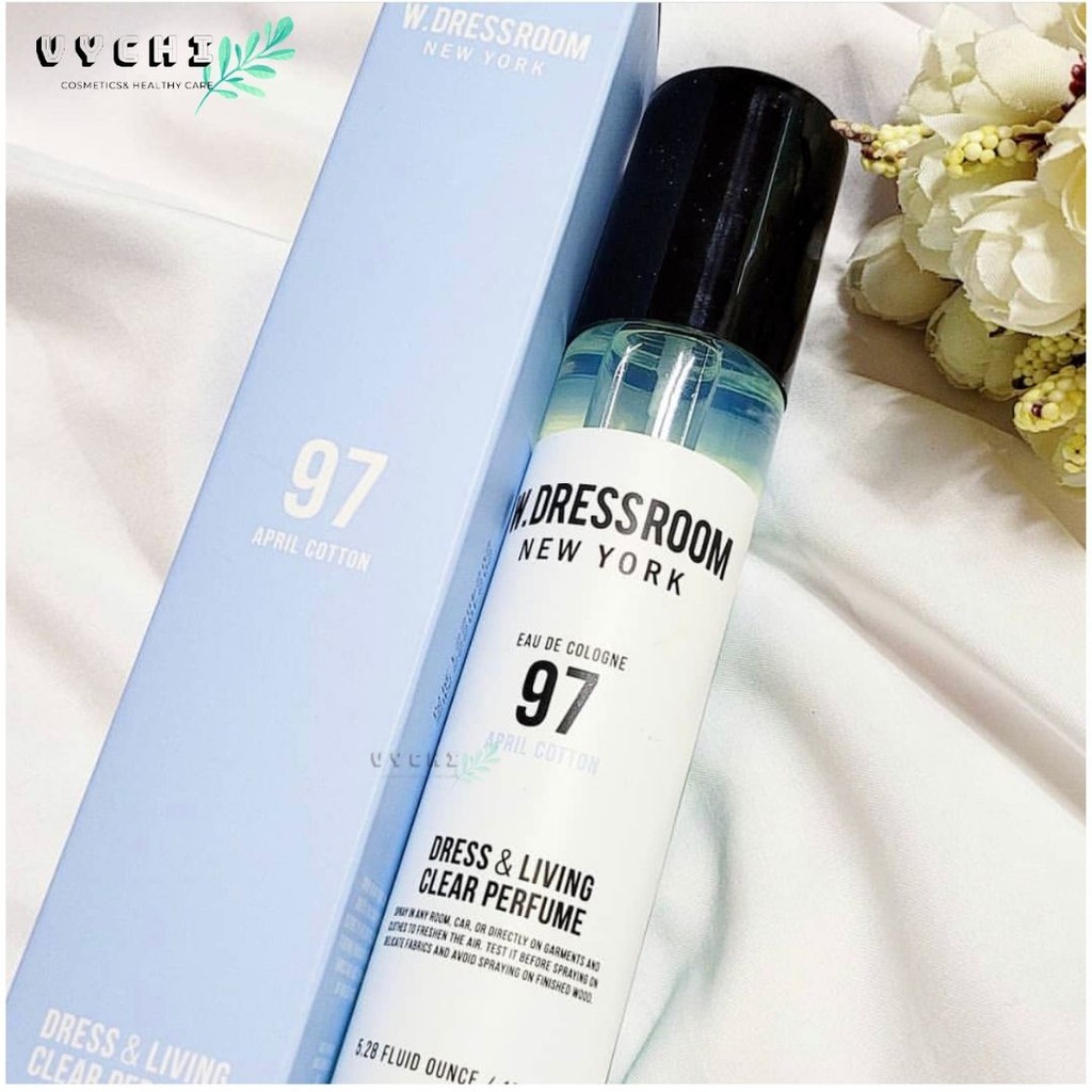 Nước Hoa Xịt Thơm W.Dressroom Dress & Living Clear Perfume No.49 & No.97 – ‘Cheap moment’ cùng sao KPOP