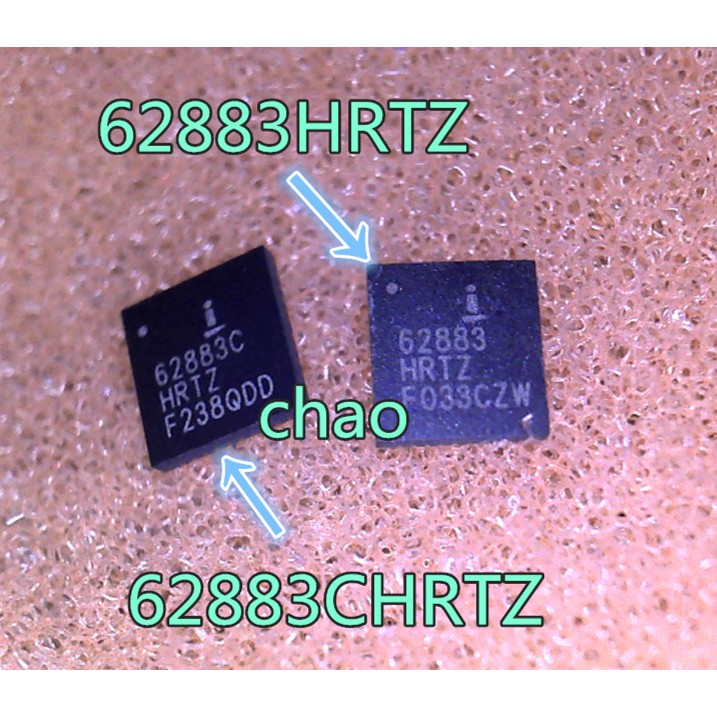 ISL62883HRTZ ISL62883CHRTZ 62883 ic nguồn trên mainboard