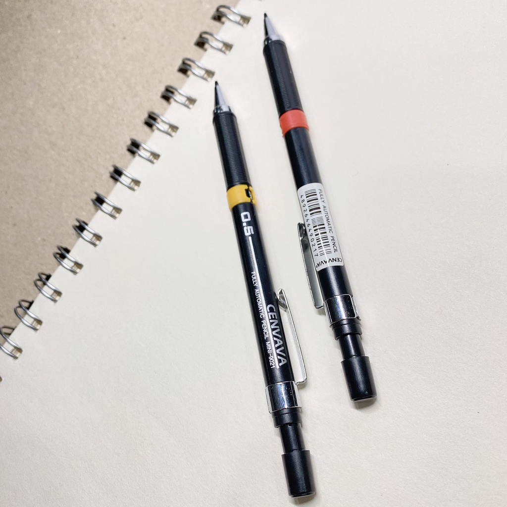 Bút chì bấm Cao cấp Cenvava 0.5mm, Bút chì kim dễ dàng thay ngòi, thiết kế nhẹ nhàng bắt mắt.