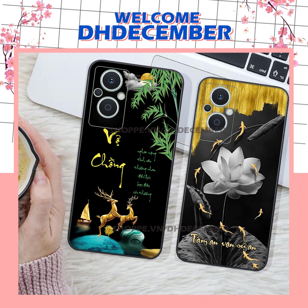 Ốp lưng Oppo RENO 7Z 5G in hình thư pháp tâm an vạn sự an ,mã đáo thành công SIÊU CHẤT