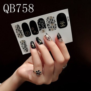 Miếng dán móng tay - Nail Wraps (12 miếng dán khô)