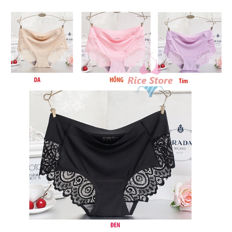 Quần lót nữ đúc pha ren sexy KIMCHIBIKINI đồ chip cute phối lới mềm mại xuyên thấu gợi cảm quyến rũ thoáng mát QL017