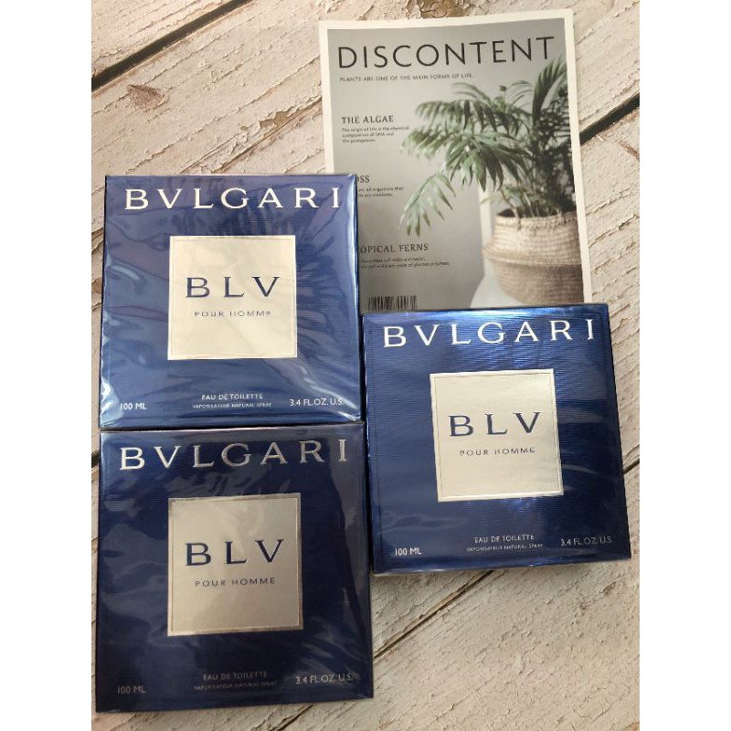 Nước hoa nam Bvlgari BLV Pour homme - 100ml full