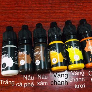 Mực xăm make up
