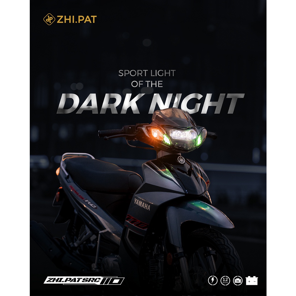 ZHI.PAT SRC110 - Đèn LED 2 tầng xe SIRIUS RC  * Hàng chính hãng MỚI - Tặng kèm Demi