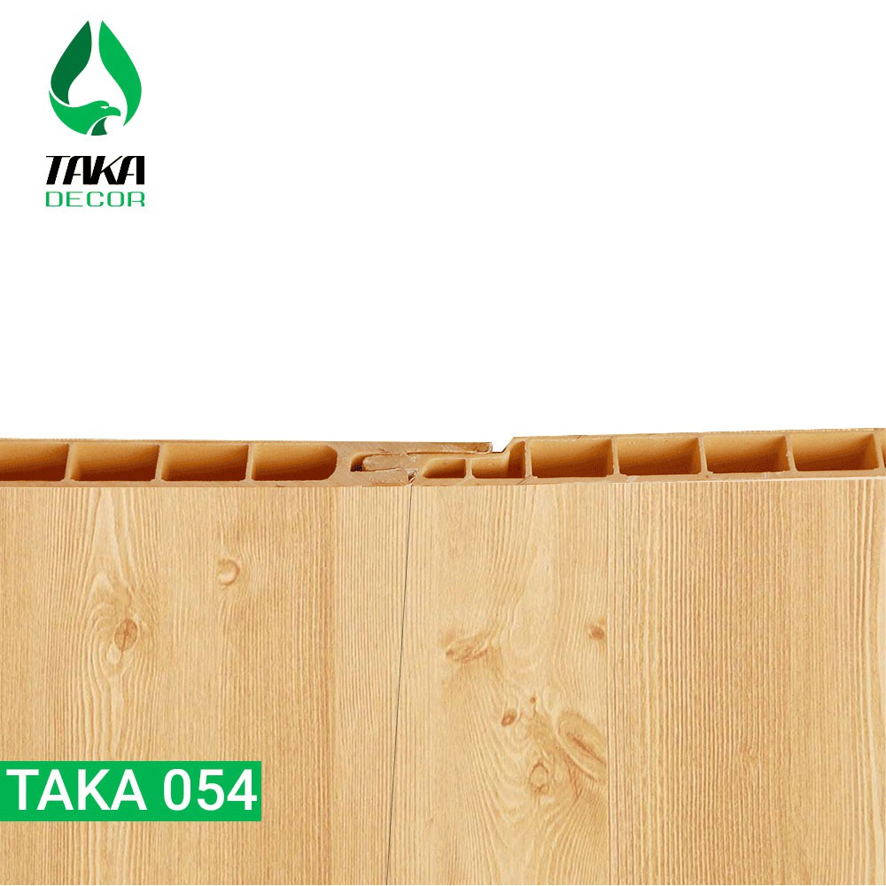 Tấm nhựa ốp tường PVC vân gỗ óc chó (TAKA 054) | Tấm ốp takadecor