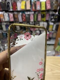 Ốp iphone 5G 6G /6S,6plus,7plus/8plus dẻo xi viềng in hoa