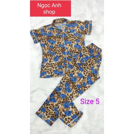 Bộ pijama thun tay ngắn quần dài