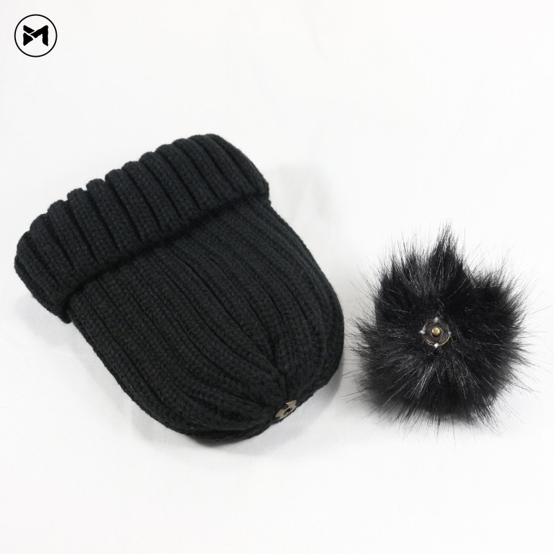 Mũ Len Beanie Màu Sắc Đơn Giản Cho Nam Nữ