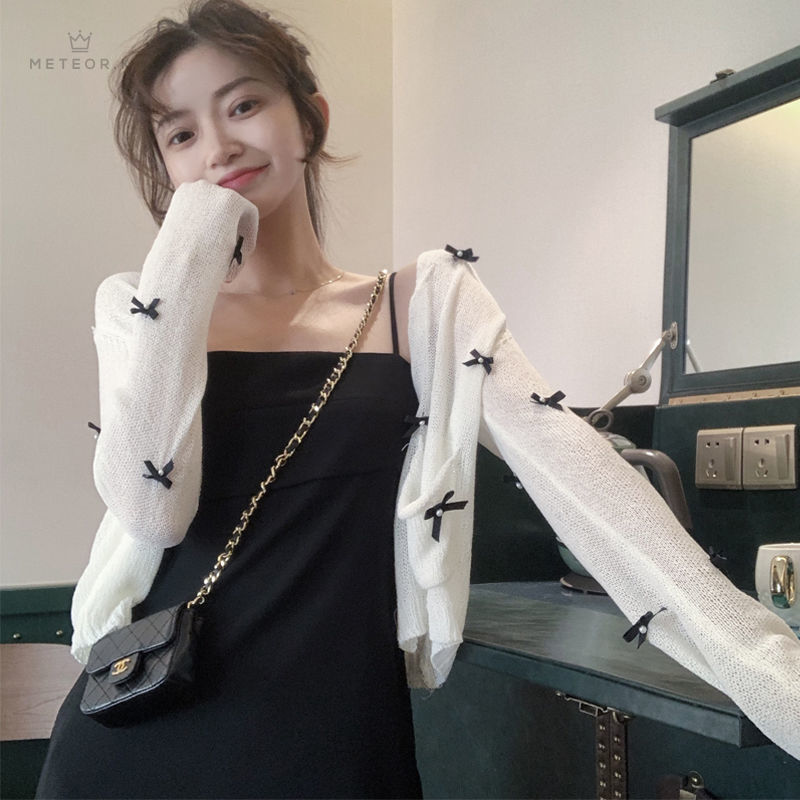 Áo Khoác Cardigan Dệt Kim Thời Trang Nữ Tính Quyến Rũ