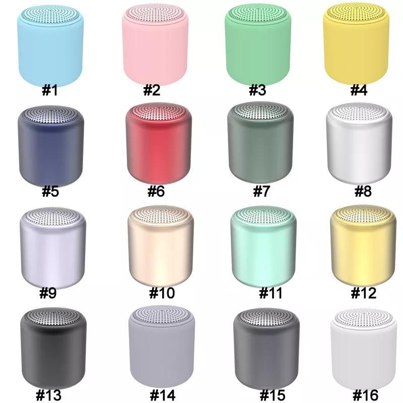 Topewon Original 16 Colors Mini Tws Wireless Bluetooth 5.0 Macaron Good Sound Speaker For iphone Android