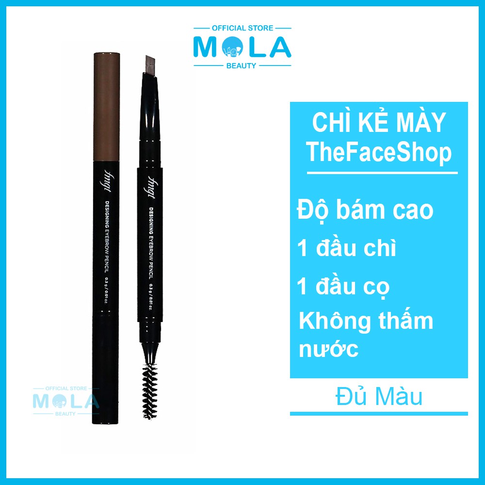 Chì kẻ mày TFS Desining Eyebrow Pencil The Face Shop Hàn Quốc