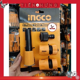 Bộ 5 đầu nối nhanh máy xịt rửa INGCO HHCS05122