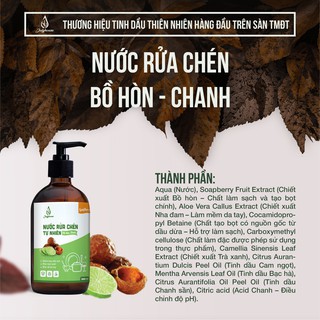 Nước rửa chén JULYHOUSE Bồ Hòn chanh 500ml