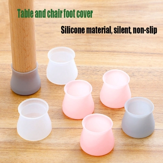 Vỏ silicon dày bọc chân bàn ghế/đồ nội thất chống ồn chống mòn