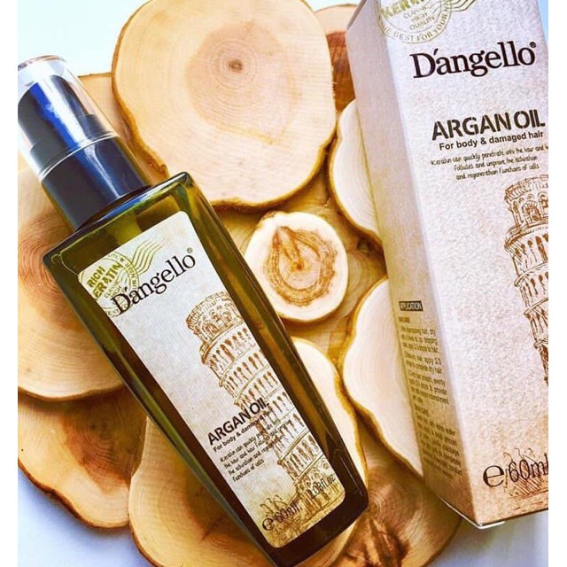 Tinh Dầu Dưỡng Bóng Tóc Dangello Argan Oil 60ml