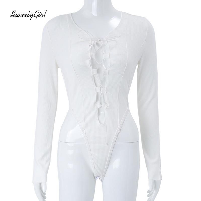 Áo Liền Quần Tay Dài Cổ Chữ V Màu Trơn Thời Trang 2022 Dành Cho Nữ