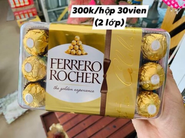 🎉SOCOLA FERRERO ROCHER - hộp 16 viên date 28/11/2020