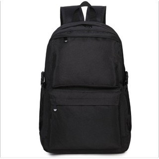 [FREE SHIP] Balo Đen Trơn ( Màu sắc : Đen ) BALO04