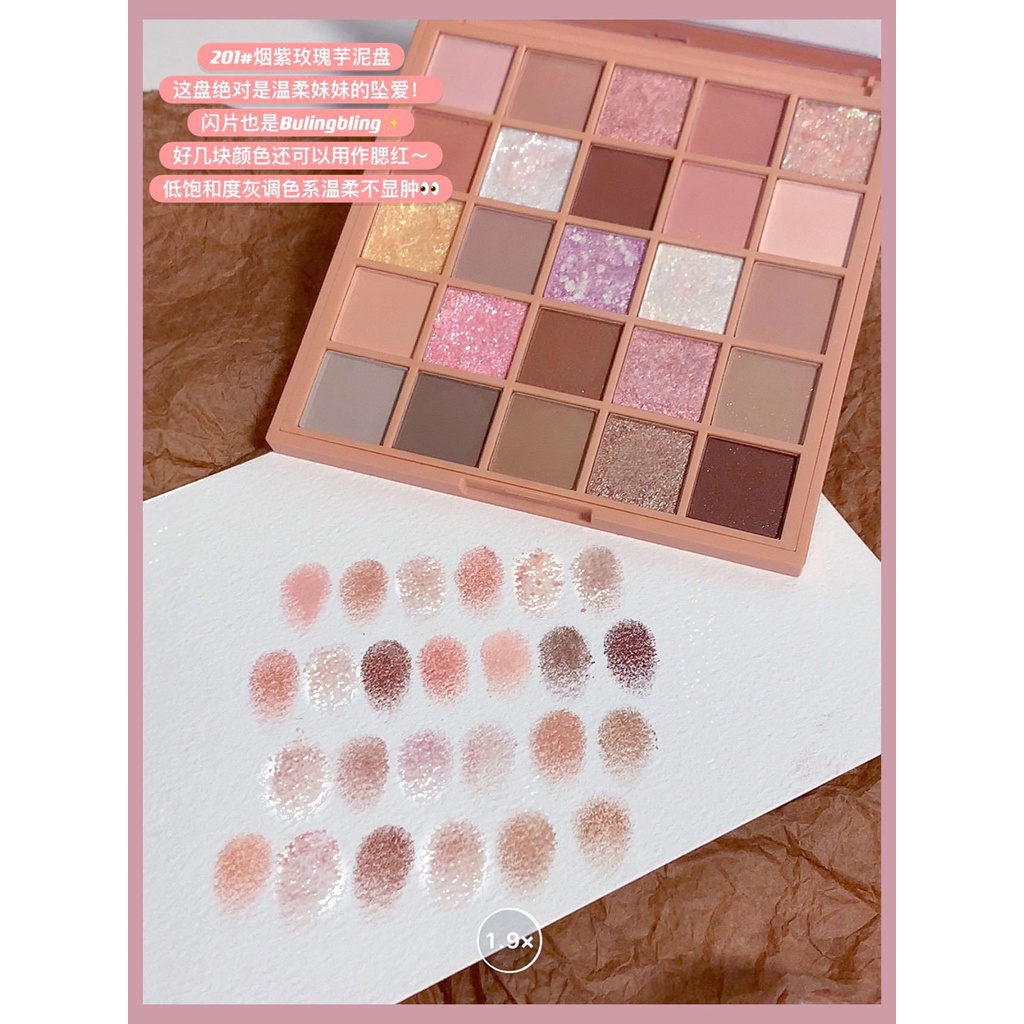 Bảng phấn mắt trang điểm Back to reality 201 GOGO TALES 25 ô GT282 NPP Shoptido