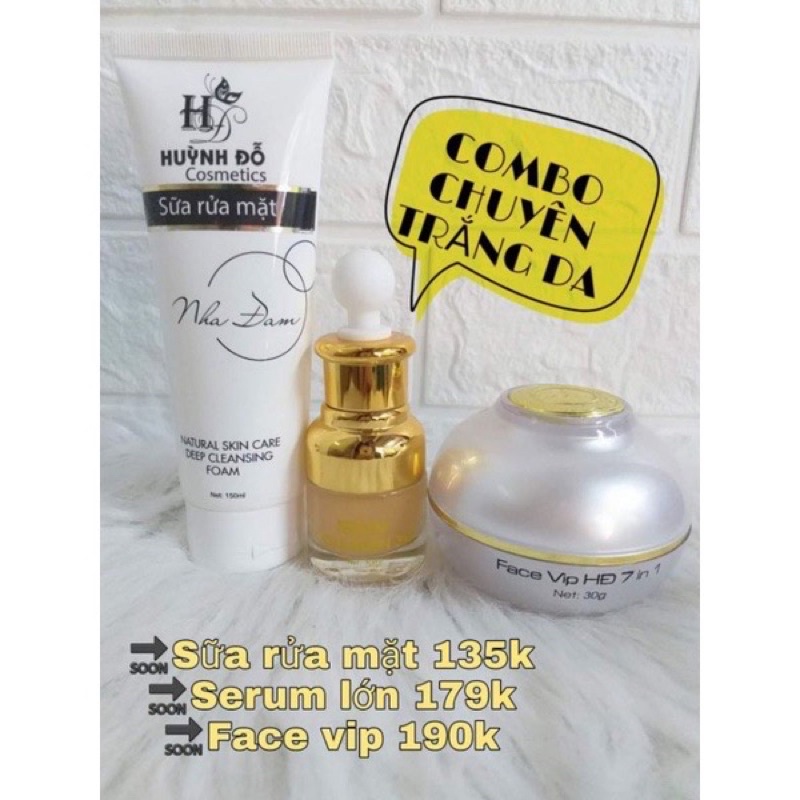 COMBO DƯỠNG DA HUỲNH ĐỖ