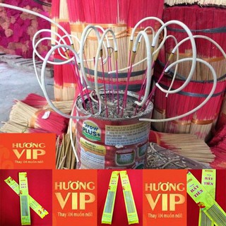 Nhang cuộn tàn trắng tinh BÁT TIÊN (10túi = 500 cây) cho bát hương đẹp, bàn thờ đẹp