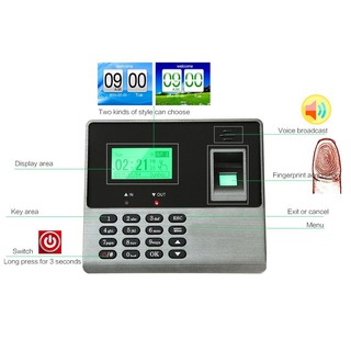 Máy chấm công quét vân tay Wise Eye X638
