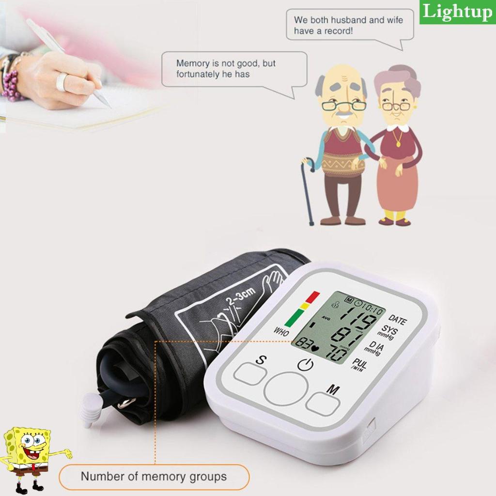 Máy đo huyết áp Cánh tay Máy đo áp suất huyết áp y tế tự động