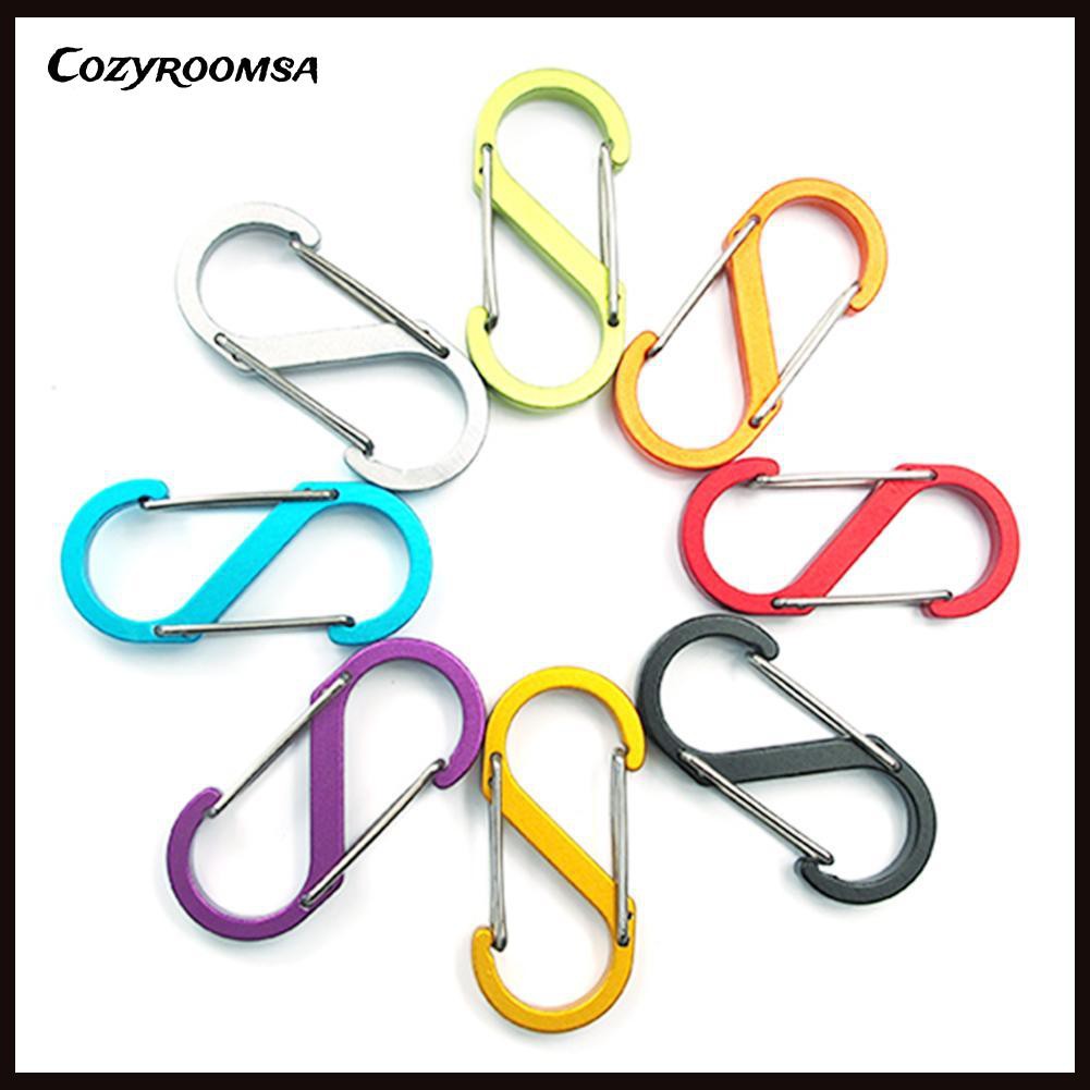 Móc Khóa Hình Số 8 Bằng Hợp Kim Nhôm Tiện Dụng