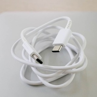 Dây cáp sạc nhanh 2 đầu type C chính hãng dây trắng, bảo hành 6 tháng