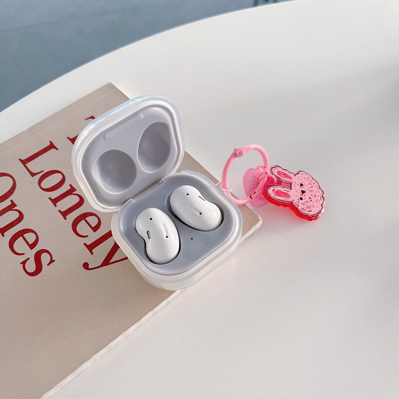 Vỏ Bảo Vệ Hộp Sạc Tai Nghe Samsung Galaxy Buds 2 / Buds Live / Buds FE / Buds 2 Pro / Buds Pro Trong Suốt Họa Tiết Graffiti/Gấu/Thỏ/Gấu Dễ Thương Cho Buds2 Pro