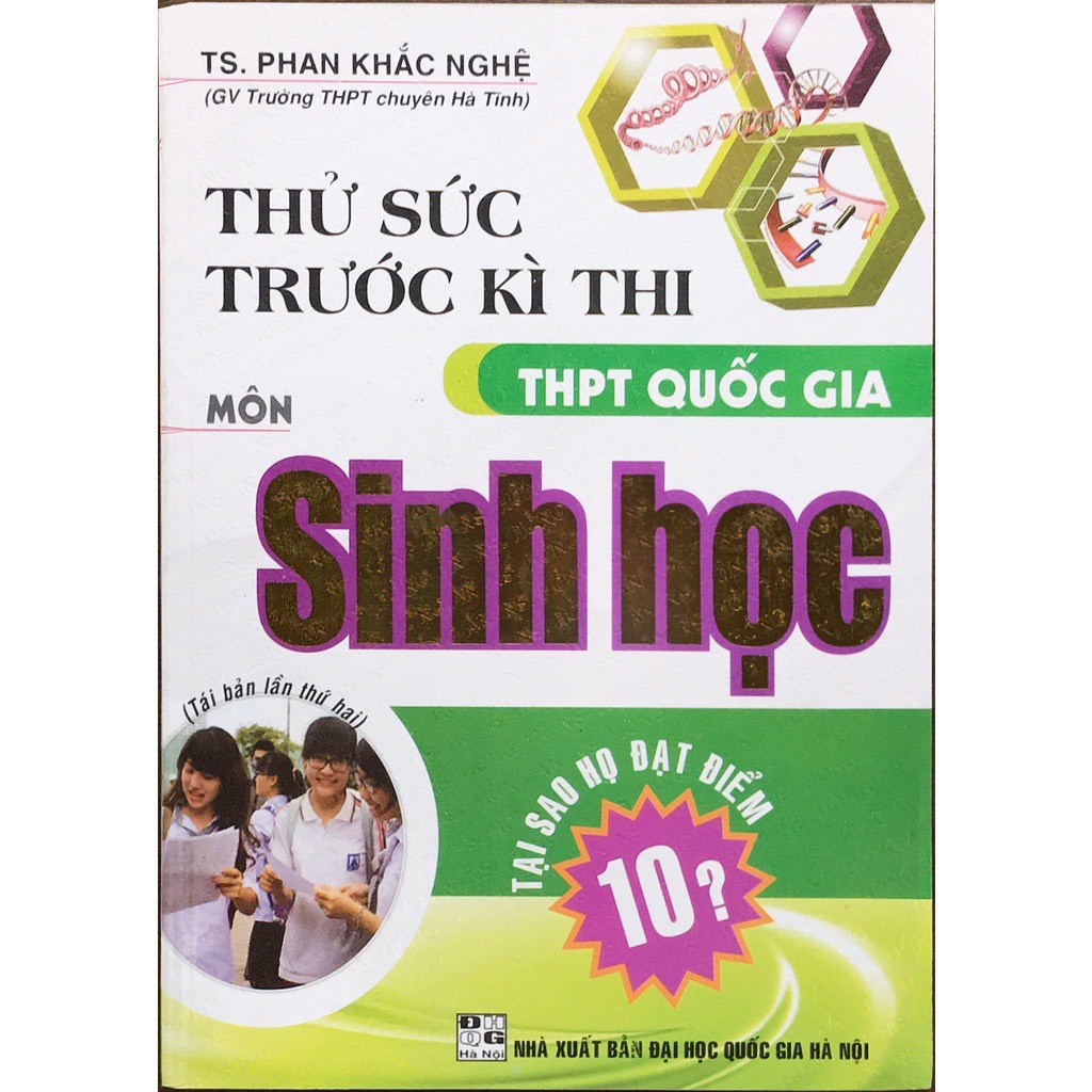 Sách - Thử sức trước kì thi THPT Quốc Gia môn Sinh học
